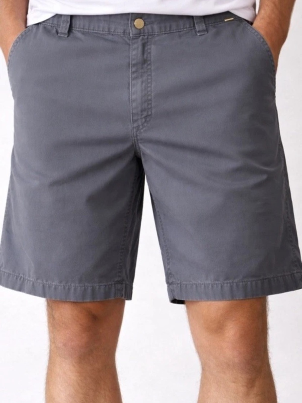 Carhartt Gray Cargo Shorts Size 42 Relaxed Fit Workwear Utility